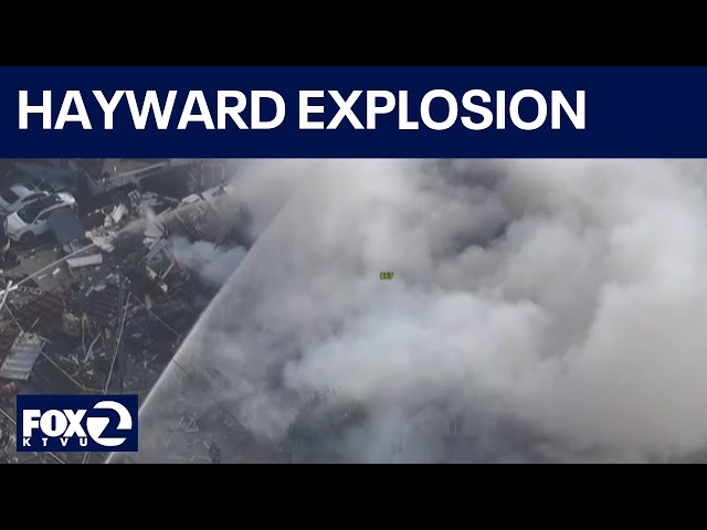 LIVE 🔴 Explosion, fire near Hayward injures 6 | KTVU