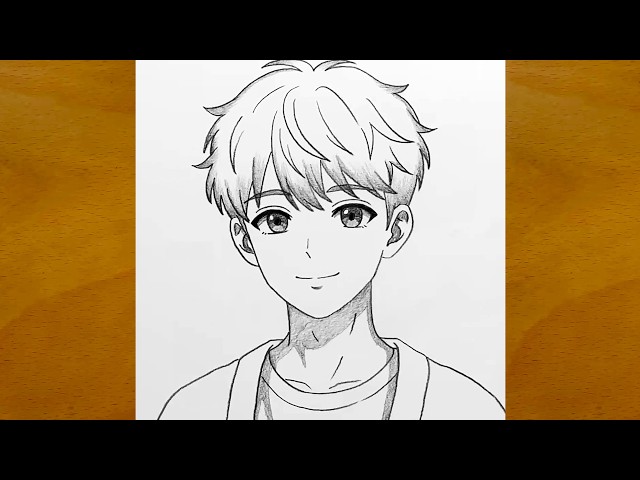 Learn How to Draw a Cute Anime Boy (Easy for Beginners!)