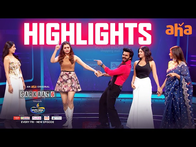 Sarkaar 6 Ep 2 | Highlights | Sudigali Sudheer | Hebah Patel | Payal Rajput | Rashi Singh | Gehna