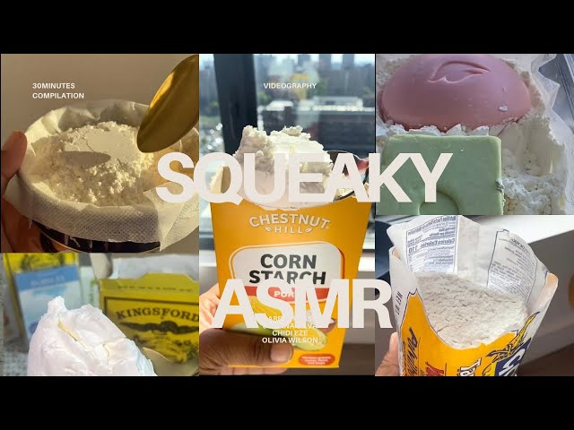 30 MINUTES SUPER SQUEAKY COMPILATION ASMR | TO HELP YOU FALL ASLEEP 💤 