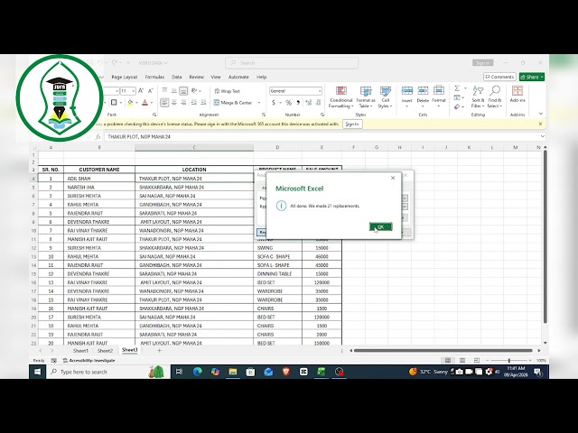 Stop Manual Editing ❌ Use Excel Find & Replace Like Pro 🚀 #findandreplace #excelhacks