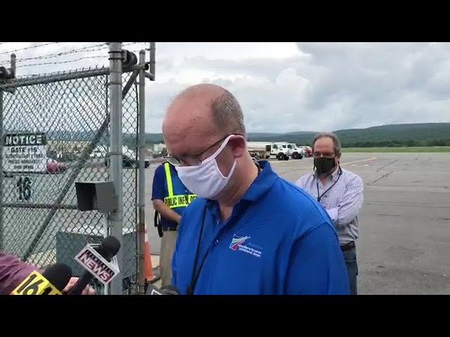 Wilkes-Barre/Scranton International Airport plane crash press conference