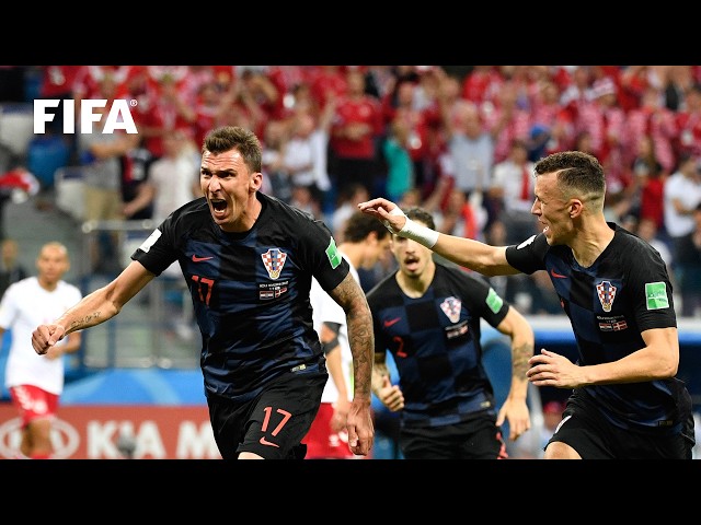 1-Minute Match | Croatia vs Denmark | 2018 FIFA World Cup