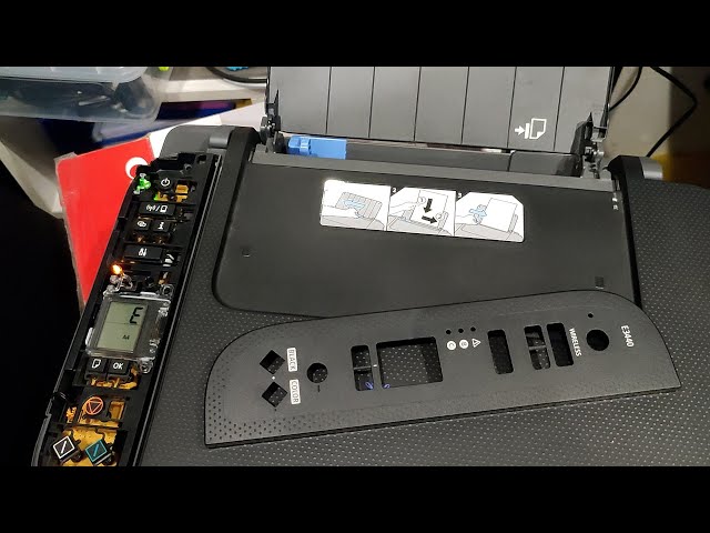 Canon E3440 error E3 paper jamming