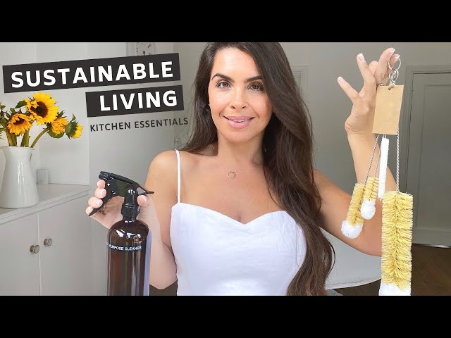 SUSTAINABLE LIVING KITCHEN ESSENTIALS | Honestly Alessandra