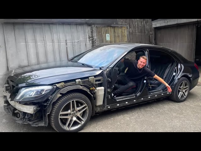 Rebuilding a wrecked S-Class Part 1