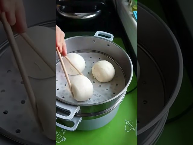 Bamboo Steamer Liners 🍜  Round Non Stick Perforated Paper for Dumplings & Air Fryer