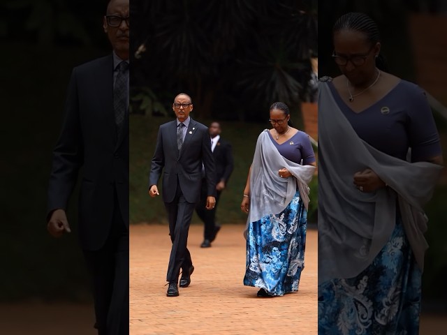 President KAGAME & First Lady🇷🇼 #kwibuka32