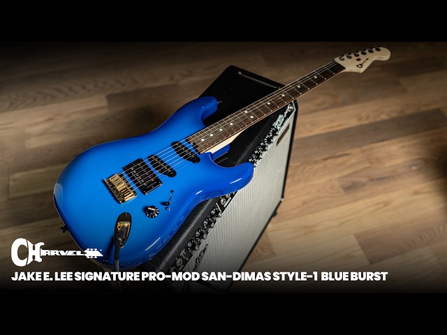 Jake E. Lee Discusses His New Signature Pro-Mod San-Dimas Style-1 Blue Burst | Charvel Guitars