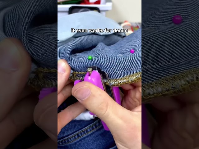 You need this handheld sewing machine NOW