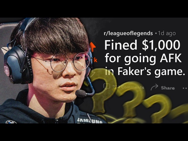How ANOTHER Player was Fined For Trolling Faker in League of Legends