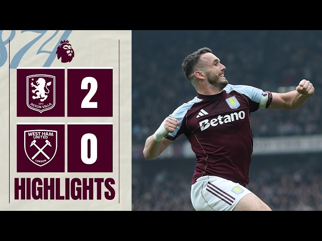 Dominant Villa Park Performance 💥⚽ | HIGHLIGHTS | Aston Villa v West Ham United