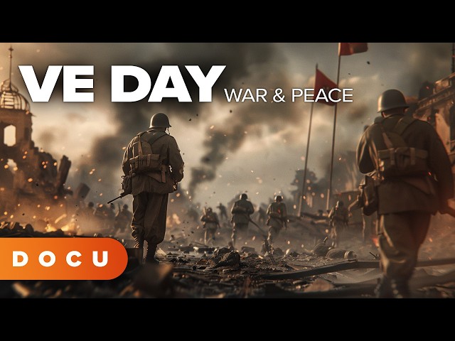 THE DAY the WAR finally ENDED | VE Day - War & Peace (THE FINAL HOURS of WORLD WAR II, History)