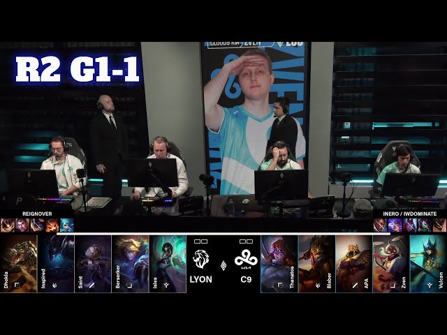 LYON vs C9 - Game 1 | Swiss Round 2 LCS 2026 Lock-In S16 | LYON vs Cloud 9 G1 W2D1 Full Game