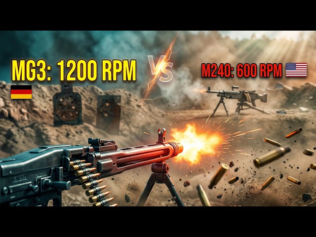 NATO SHOCKED: MG 3 fires for 6 hours without a break – M240 fails after 20 minutes