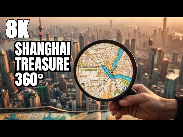 Explore SHANGHAI'S Hidden Treasure in 360° 8k