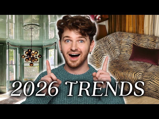 9 Interior Design Trends for 2026 & How to Incorporate Them!