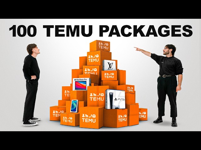 We Bought 100 Lost Temu Packages