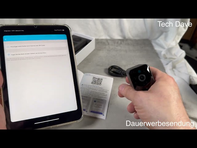 Mini Kamera 4K HD Überwachungskamera Q18, Erster Eindruck#deutsch  #minicamera#germany#überwachung