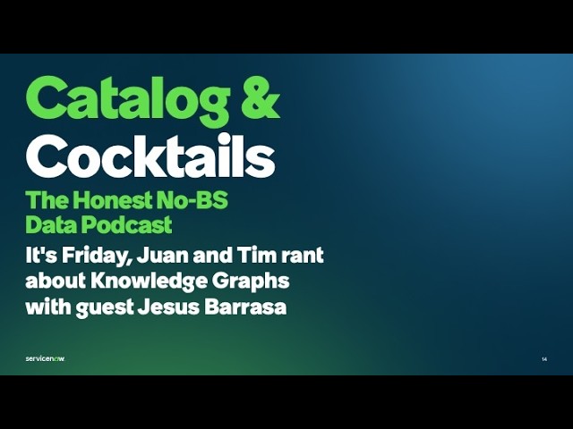 Juan & Tim rant w/ Jesus Barrasa about Ontologies, Knowledge Graphs, Context Graphs and AI
