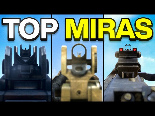The BEST GUN SIGHTS in COD HISTORY TOP 10