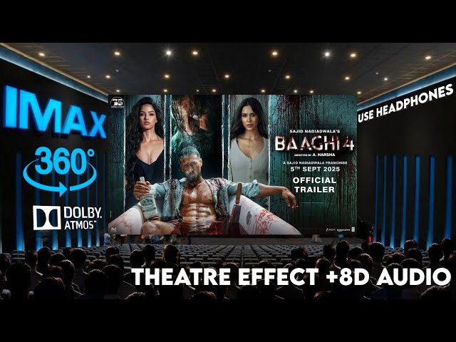 Baaghi 4 Trailer | Tiger, Sanjay, Harnaaz Sonam | Sajid Nadiadwala Theatre Experience Dolby Surround