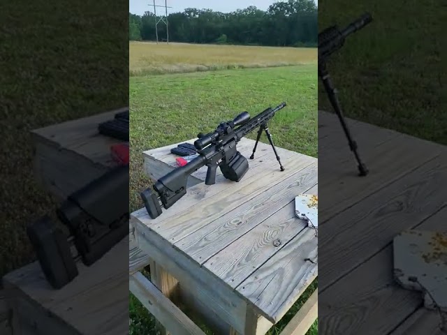 AR10 with 50 round drum!!!!!