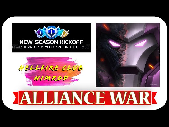 Alliance War | Season 63 | War 5 : Node 1 Zola | Marvel Contest of Champions