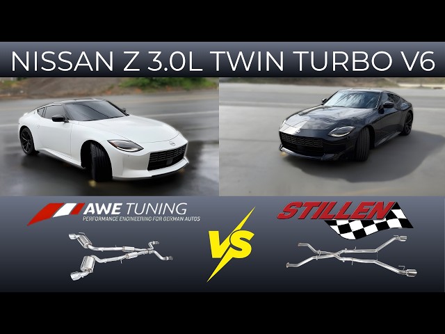 2023-2026 Nissan Z 3.0L Twin Turbo V6: AWE Cat-Back vs Stillen Cat-Back!
