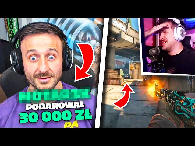 PASHA GOT 30,000 PLN DONATE! 😱 IZAK IS SHOCKED! 😂 HYPER BROKEN!