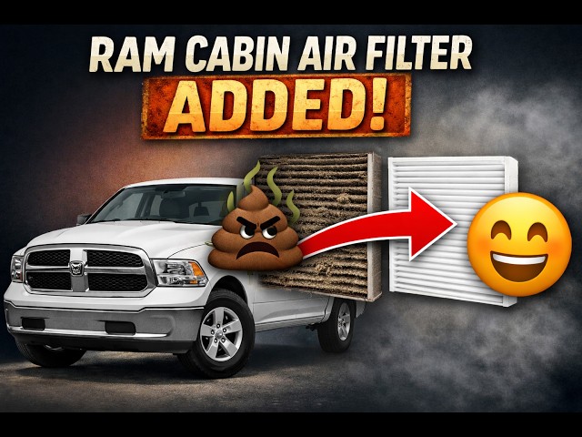 Add or Replace Cabin Air Filter | 4th Gen Ram
