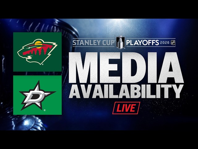 Minnesota Wild vs. Dallas Stars Game 3 Post-Game Media Availability
