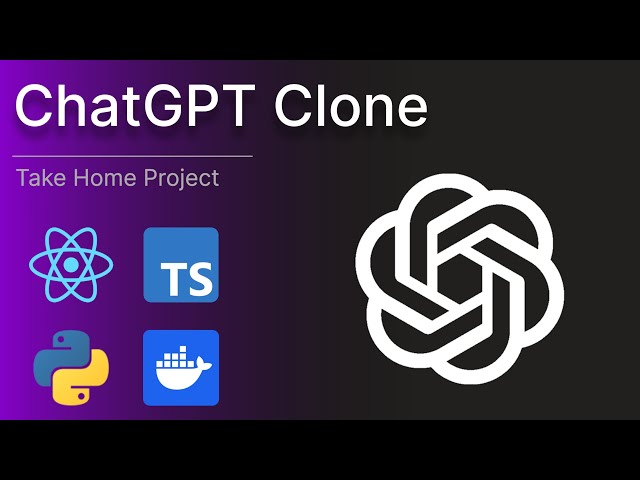ChatGPT Clone | Python + React + Docker | Take Home Project
