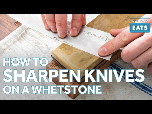 How to Sharpen a Knife on a Whetstone