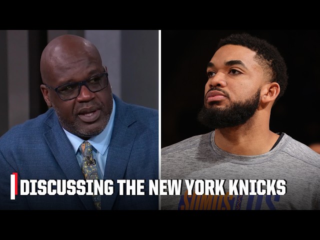 Shaq calls out KAT for ‘playing soft’ 👀 | NBA Tip-Off