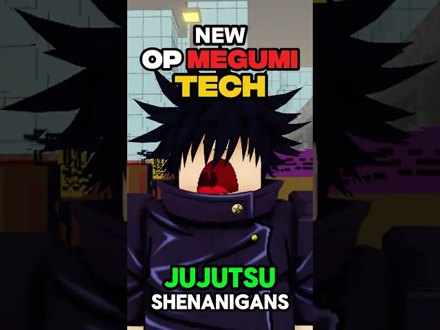 JJS Op Megumi Tech (Jujutsu shenanigans) #jujutsushenanigans #roblox