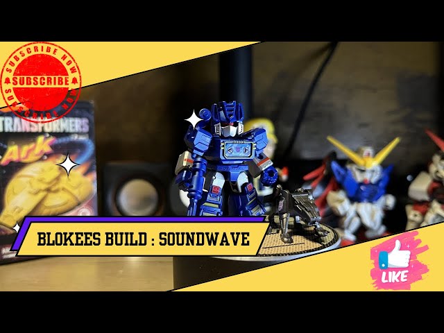 Blokees : Soundwave Model Kit Build