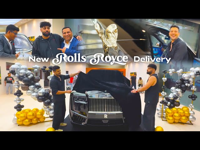 My Brother BADSHAH's Rolls Royce Delivery | An Unreal Moment | My First Vlog 😎