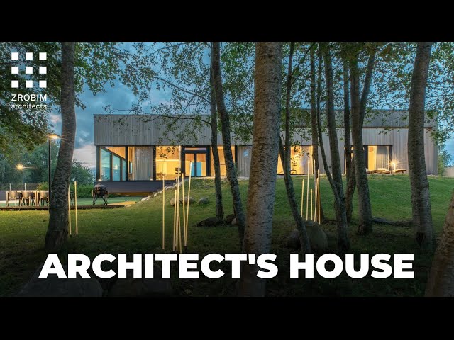 Inspired by Nature | Architect’s Own Home that Unites Modern Architecture, Design, Art and Craft