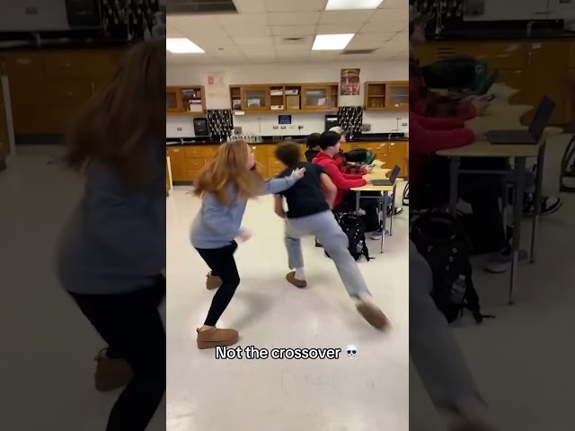 Girl Gets Crossed Up By Her Crush (@barstoolsports)