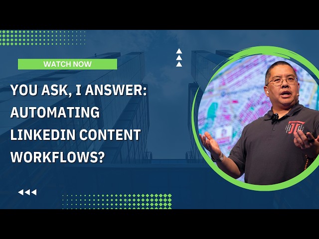 You Ask, I Answer: Automating LinkedIn Content Workflows?