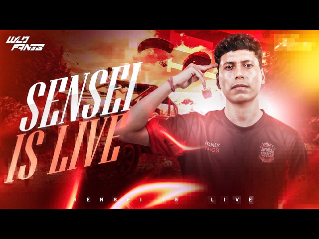 Finally back to this game 🤕 | BGMI with Sensei