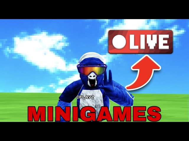 🔴🔴MINIGAMES WITH FANS🔴🔴 #gorillatag #vr #gtag
