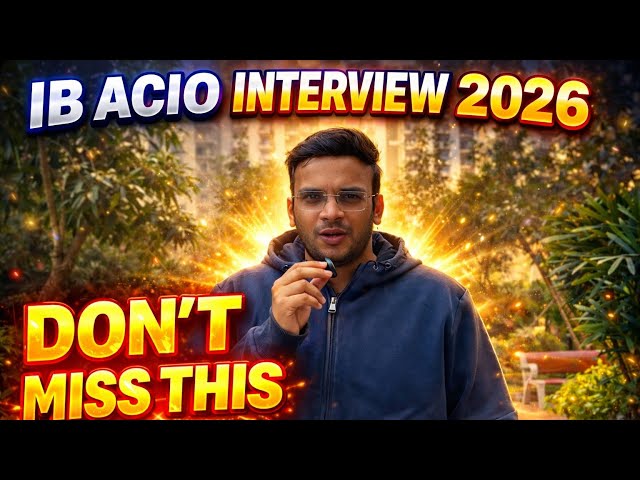 IB ACIO/SA INTERVIEW 2026 | MOCK INTERVIEWS & CLASSES | VYASA IAS, DELHI |