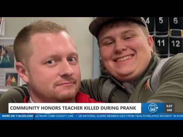 Students return after beloved teacher dies during prank gone wrong
