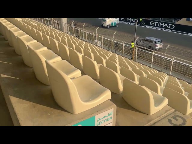 Main Grandstand Premium View (Section M-03): Abu Dhabi Grand Prix