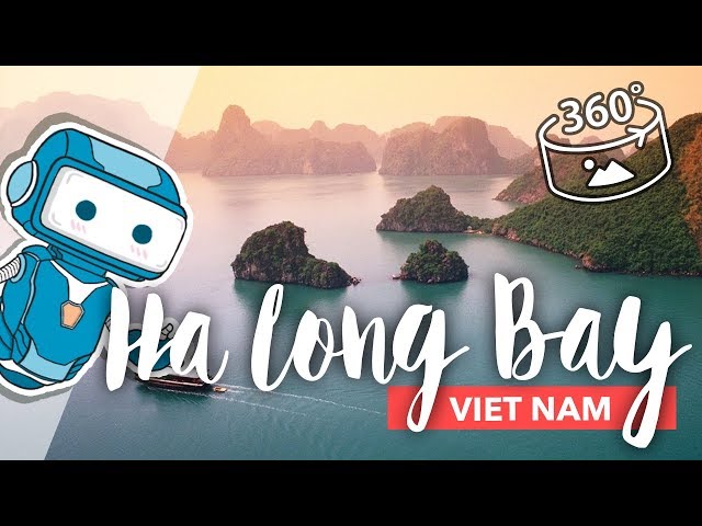 BEST 360 VIDEO VR 4K | Halong Bay FLYCAM - The Astonishing World Heritage Site in Vietnam
