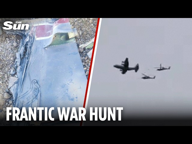 Iran puts bounty on US pilots after downing jet as Trump deploys Black Hawks in hunt for survivors