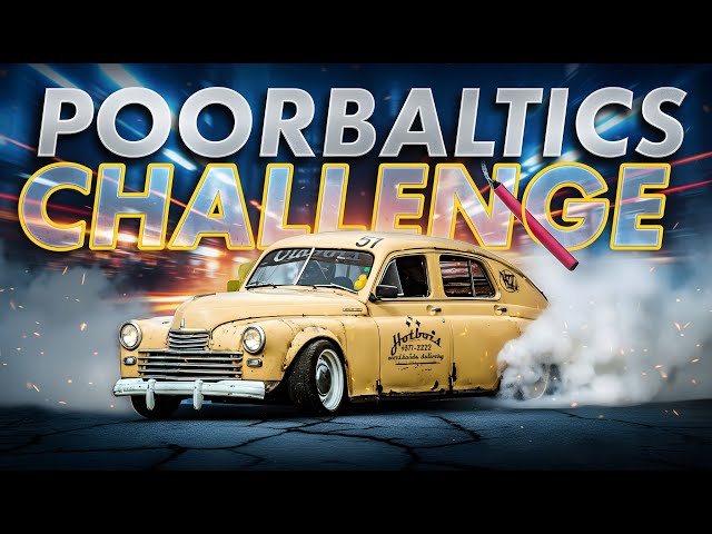 DĪVAINĀKAIS DRIFTA AUTO LATVIJĀ? (POORBALTICS BURNOUT CHALLENGE 5)