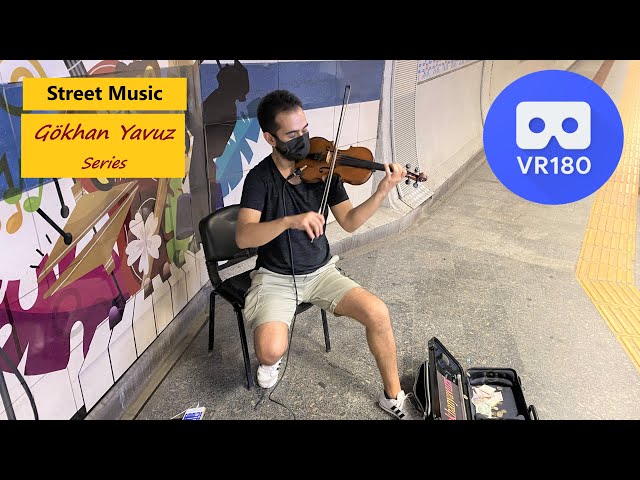 Vr180 3D Street Music 80-5 / Gökhan Yavuz / Levent Metro Station